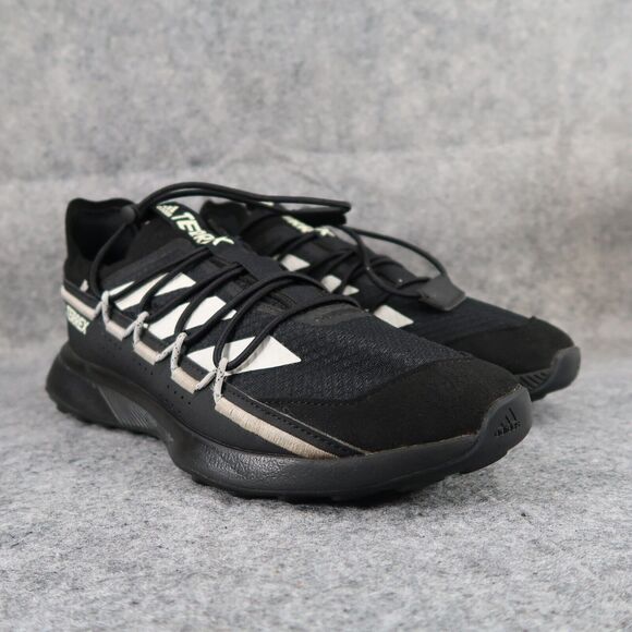 Adidas Shoes Mens 10.5 Sneakers Terrex Voyager 21 Athletic Trainer Running Black - Picture 1 of 16